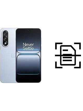 Escanear documento en un OnePlus Nord 5