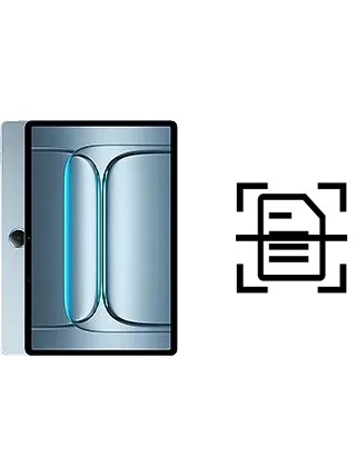 Escanear documento en un OnePlus Pad Lite