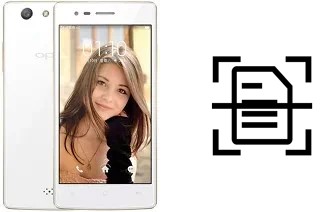 Escanear documento en un Oppo A31 (2015)