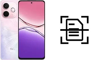 Escanear documento en un Oppo A5 Pro (2025)