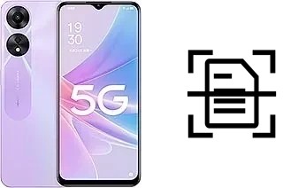 Escanear documento en un Oppo A58