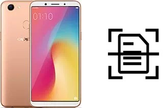 Escanear documento en un Oppo F5
