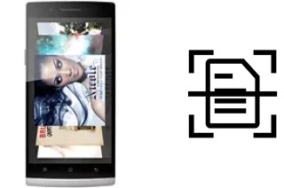 Escanear documento en un Oppo Find 5