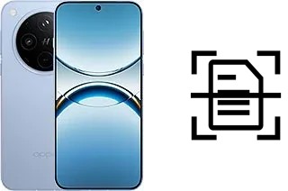 Escanear documento en un Oppo Find X8