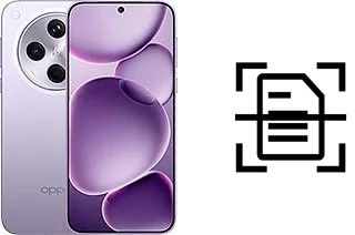 Escanear documento en un Oppo Find X8s+