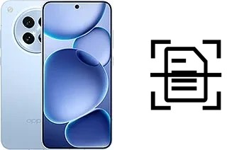 Escanear documento en un Oppo Find X8s