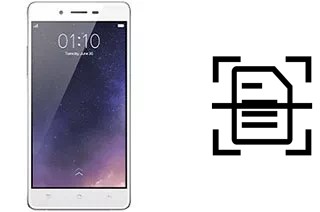 Escanear documento en un Oppo Mirror 5