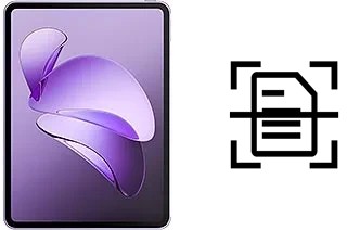 Escanear documento en un Oppo Pad 3