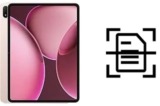 Escanear documento en un Oppo Pad 4 Pro