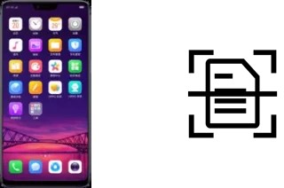 Escanear documento en un Oppo R15 Dream Mirror