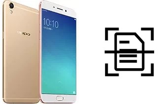 Escanear documento en un Oppo R9 Plus