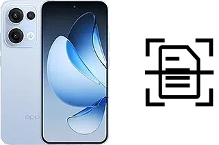 Escanear documento en un Oppo Reno13 (China)