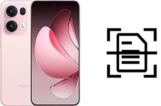 Escanear documento en un Oppo Reno13 Pro (China)