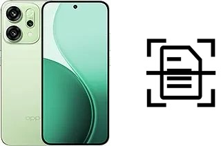 Escanear documento en un Oppo Reno14