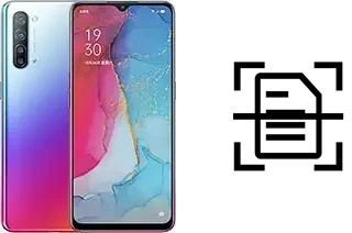 Escanear documento en un Oppo Reno3