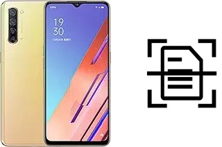 Escanear documento en un Oppo Reno3 A