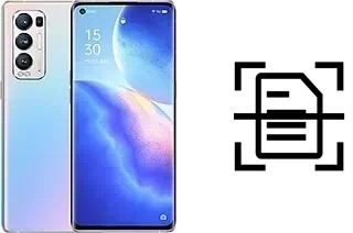 Escanear documento en un Oppo Find X3 Neo