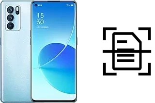 Escanear documento en un Oppo Reno6 Pro 5G