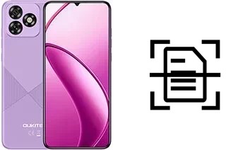 Escanear documento en un Oukitel C53