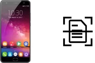 Escanear documento en un Oukitel K6000 Plus