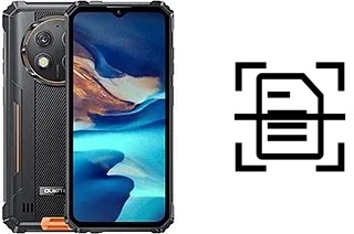 Escanear documento en un Oukitel WP28 E