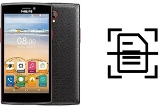 Escanear documento en un Philips S337