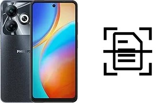 Escanear documento en un Philips S6210 Essence 10