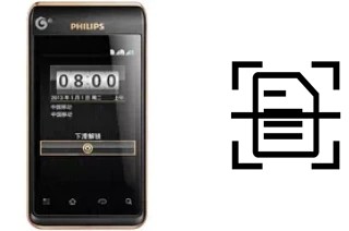 Escanear documento en un Philips T939
