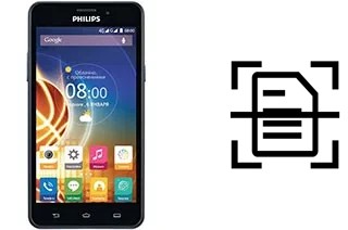 Escanear documento en un Philips V526