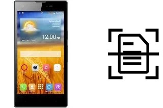 Escanear documento en un QMobile Noir X700