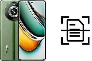 Escanear documento en un Realme 11 Pro