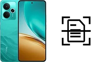 Escanear documento en un Realme 14T