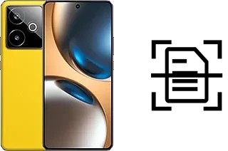 Escanear documento en un Realme GT 7T