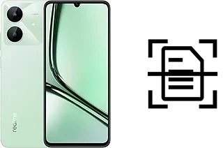Escanear documento en un Realme Note 60x