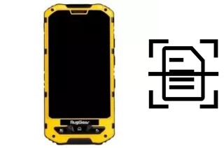 Escanear documento en un RugGear RG960 Apex