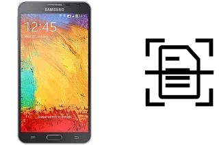 Escanear documento en un Samsung Galaxy Note 3 Neo Duos