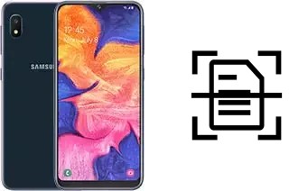 Escanear documento en un Samsung Galaxy A10e