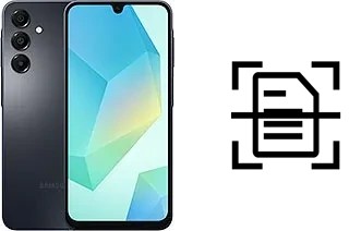 Escanear documento en un Samsung Galaxy A16