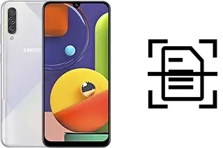 Escanear documento en un Samsung Galaxy A50s