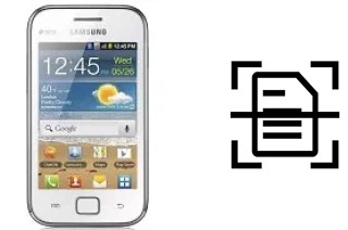 Escanear documento en un Samsung Galaxy Ace Duos S6802