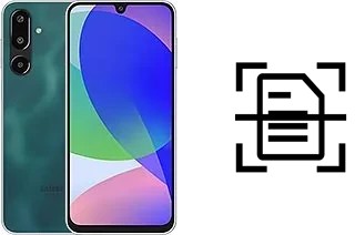 Escanear documento en un Samsung Galaxy F16