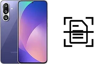 Escanear documento en un Samsung Galaxy F56