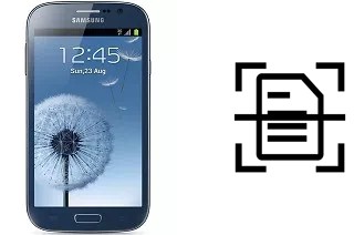 Escanear documento en un Samsung Galaxy Grand I9082