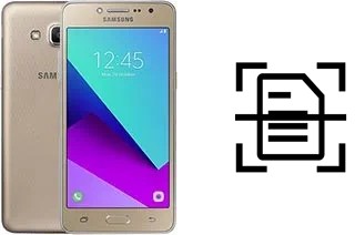 Escanear documento en un Samsung Galaxy J2 Prime