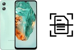 Escanear documento en un Samsung Galaxy M05