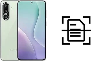 Escanear documento en un Samsung Galaxy M56