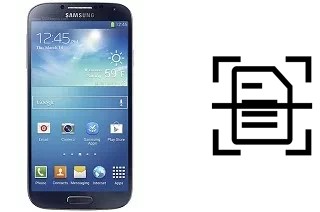 Escanear documento en un Samsung I9505 Galaxy S4