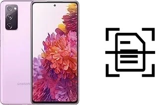 Escanear documento en un Samsung Galaxy S20 FE 2022