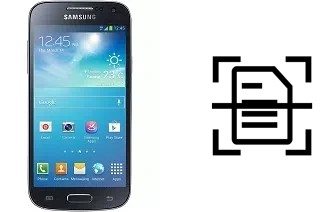 Escanear documento en un Samsung I9190 Galaxy S4 mini