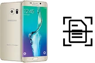 Escanear documento en un Samsung Galaxy S6 edge+